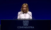 Meloni a Confindustria: l'Italia cresce più degli altri Paesi, "il +1% del Pil è a portata di mano"
