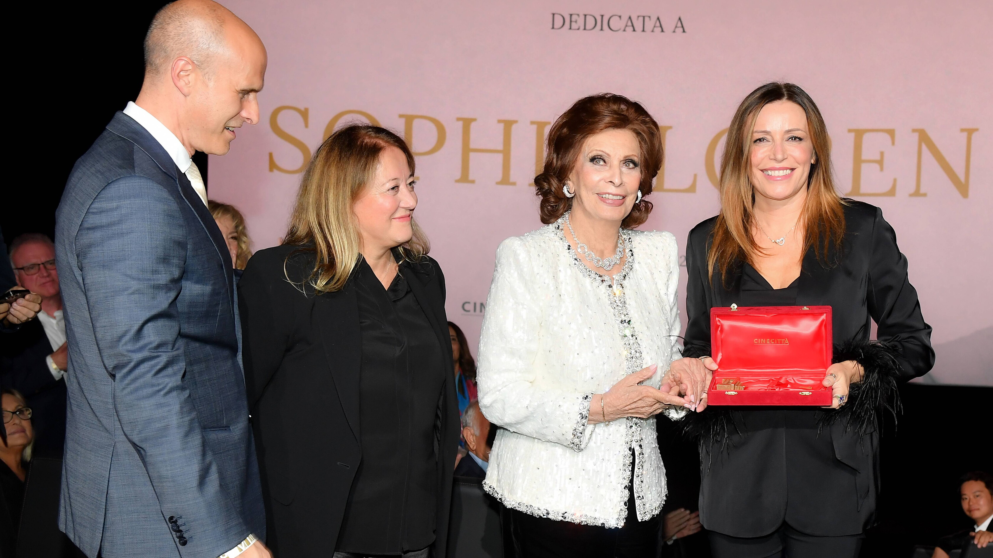 A Sophia Loren la prima “Chiave di Cinecittà”
