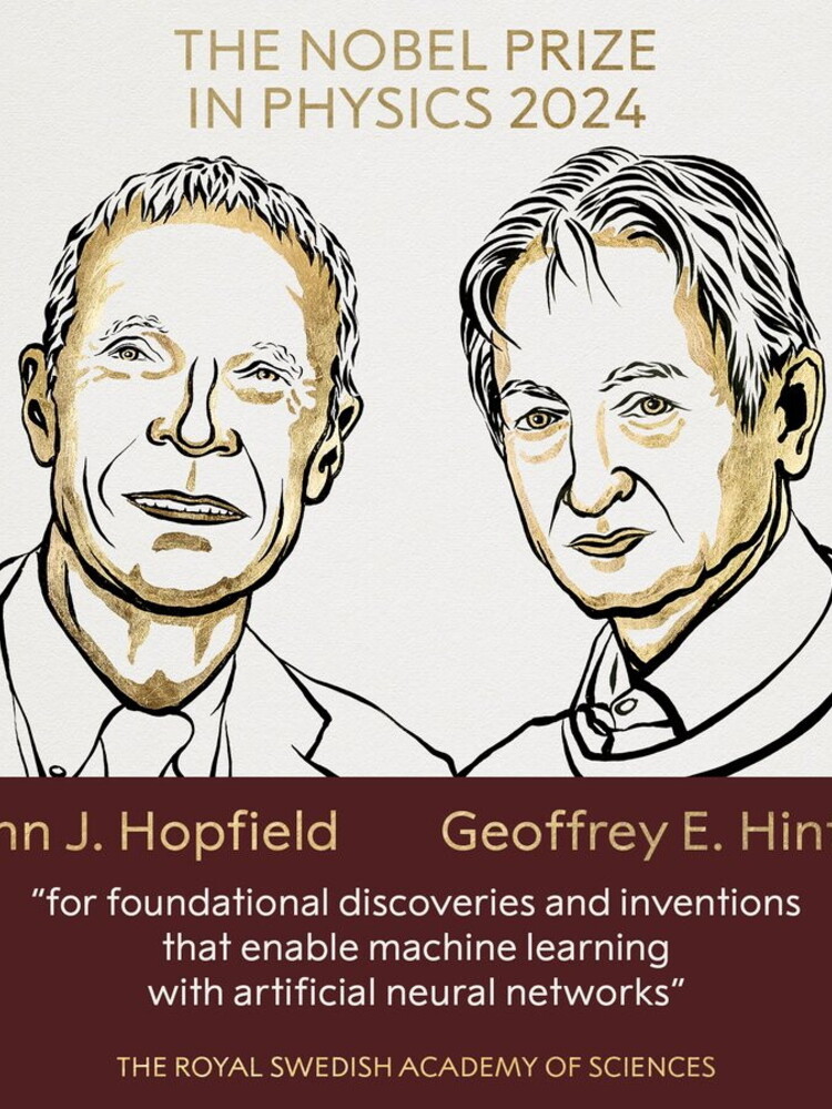 Nobel per la Fisica a Hopfield e Hinton per le reti neurali, basi dell'IA