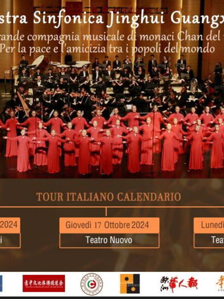 Un'orchestra sinfonica di monaci Chan in tour (ed è la prima volta in Italia)