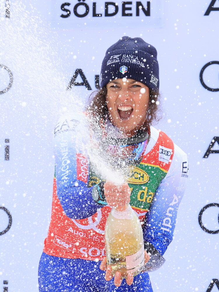 Brignone apre la stagione con un trionfo nel gigante a Soelden