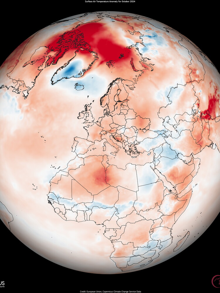 Lo scorso mese è stato il secondo ottobre più caldo mai registrato 