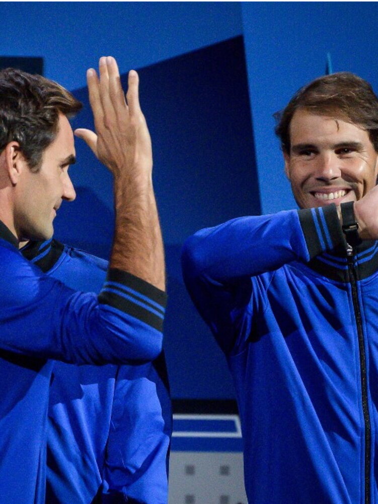 L'emozionante lettera social di Federer per Nadal