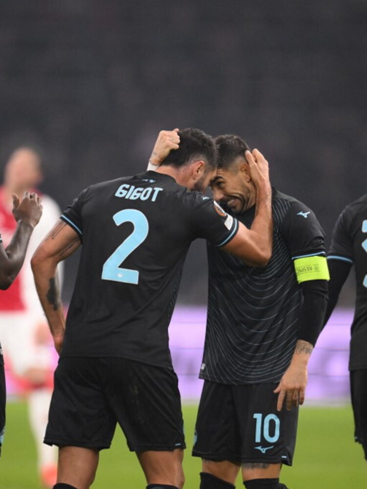 Europa League, la Lazio batte l'Ajax 3-1