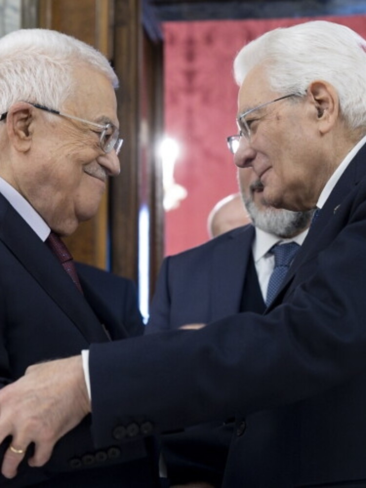 Abu Mazen incontra Mattarella: "L'Italia riconosca la Palestina"