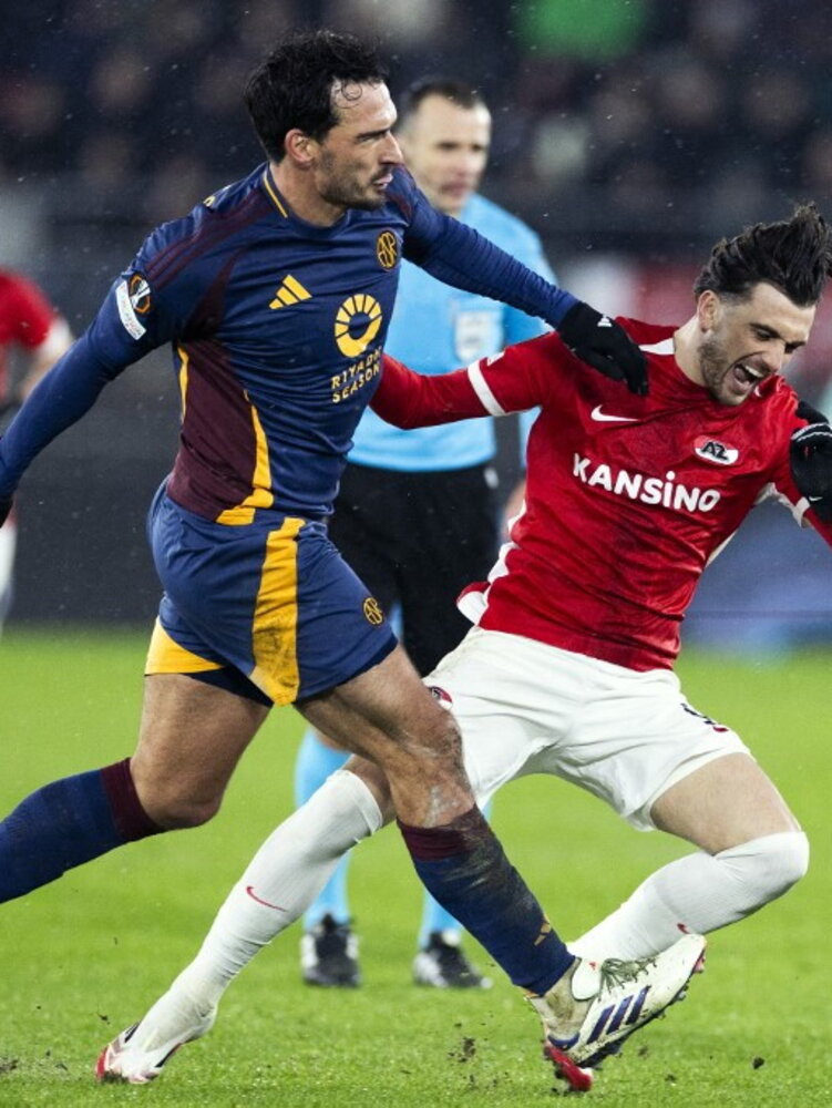 La Roma cade in Olanda, battuta 1-0 dall'Az Alkmaar