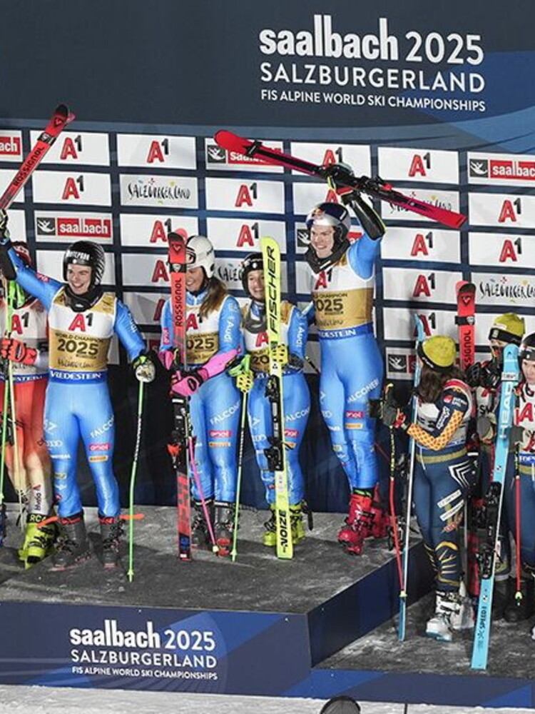 Sci, Italia campione del mondo nella gara a squadre