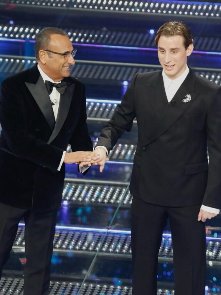 Bove commuove l'Ariston, "senza il calcio mi sento vuoto ma so di essere stato fortunato"