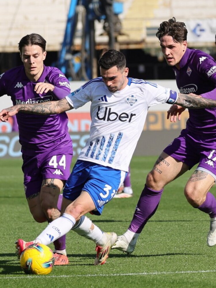Fiorentina battuta in casa dal Como 2-0