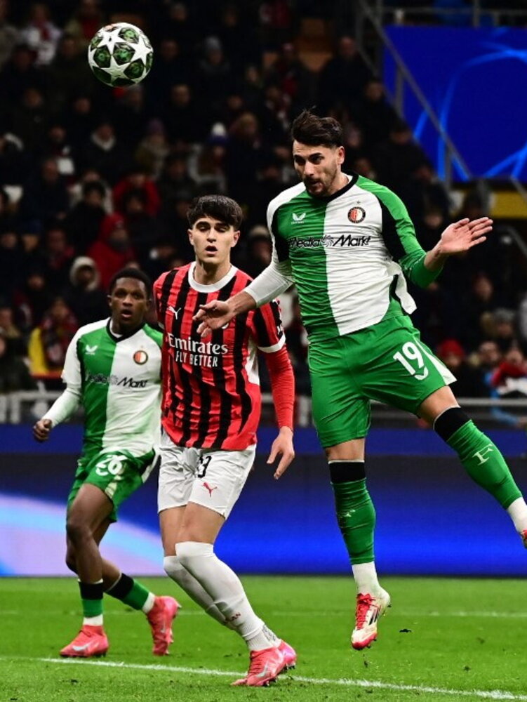 Il Milan saluta la Champions. Non basta l'1-1 contro il Feyenoord