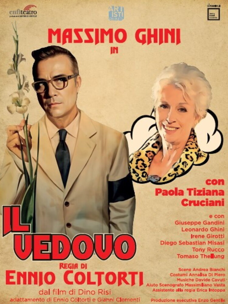 L'omaggio a Sordi di Ghini e Cruciani. Al Parioli 'Il Vedovo'