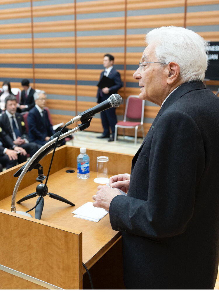 Mattarella, "Italia e Giappone costruirono insieme pace e democrazia"