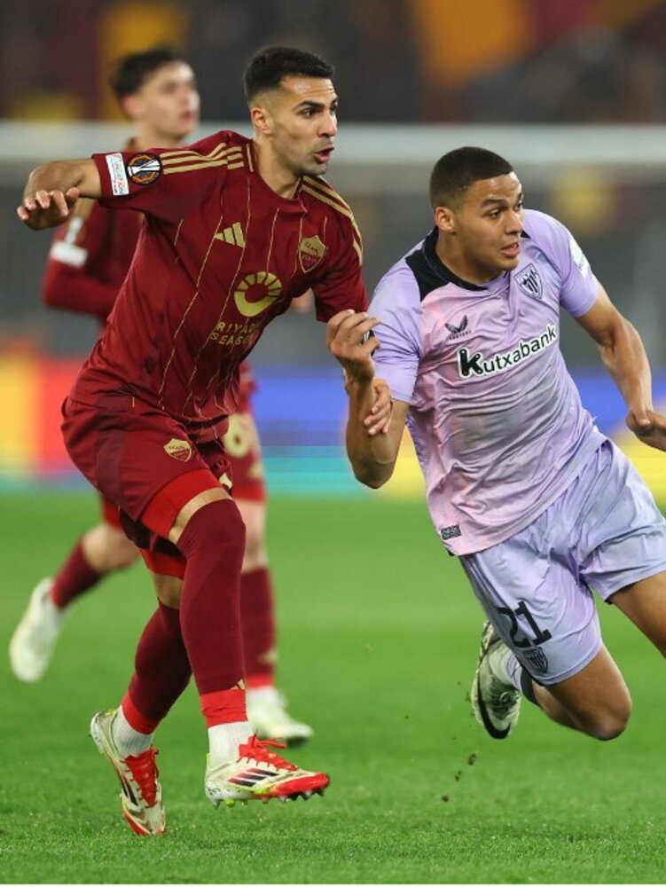 La Roma vince il primo round nel recupero, 2-1 al Bilbao