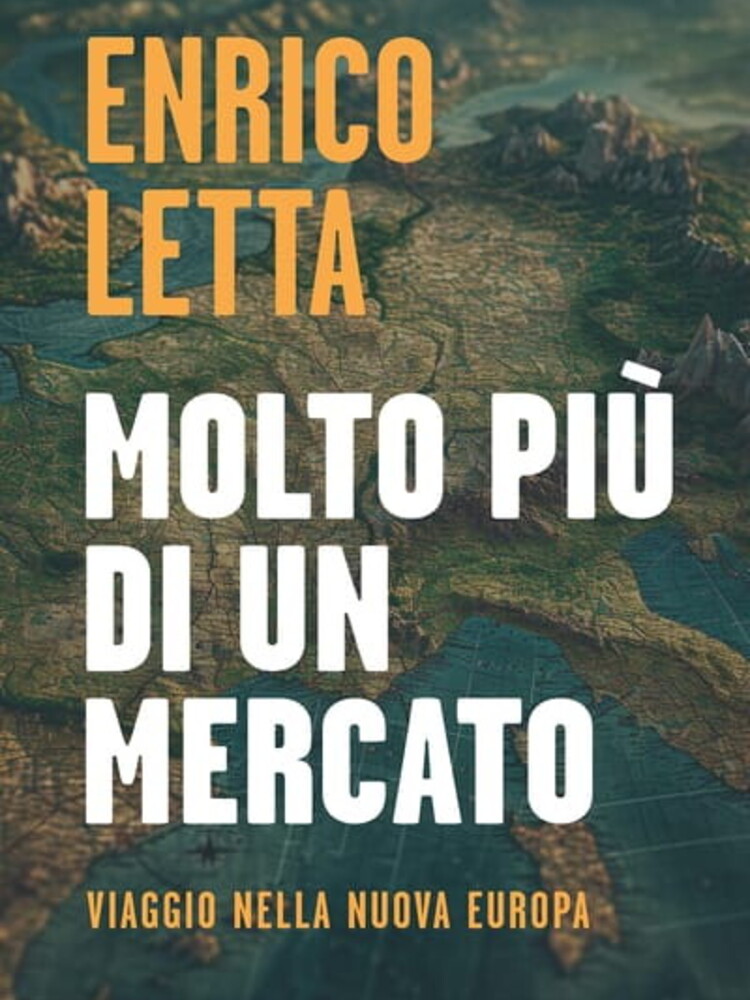 Enrico Letta in libreria con ‘Molto più di un mercato. Viaggio nella nuova Europa'