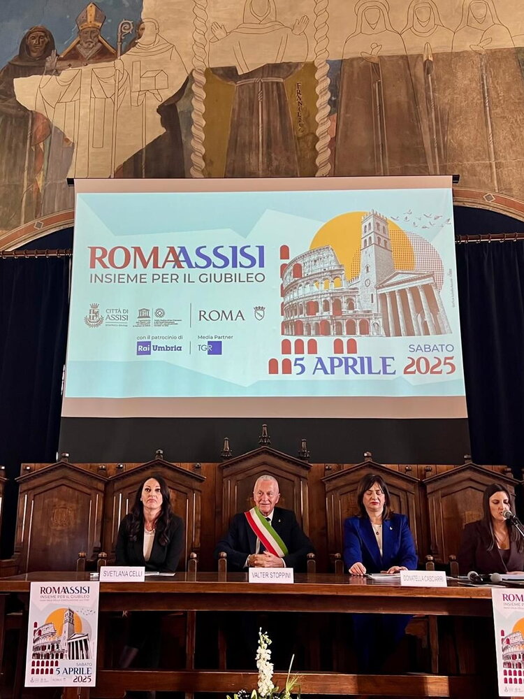 Assisi e Roma insieme per il Giubileo