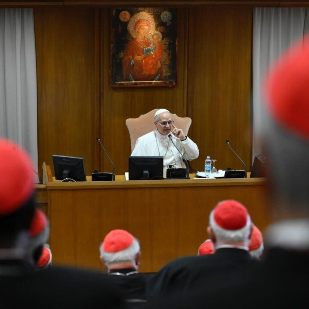 Il Papa ai cardinali: "Ecco perché ho scelto il nome Leone"
