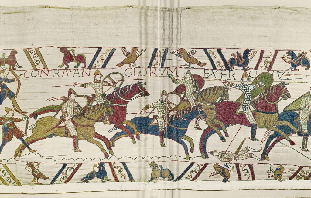 Macron 'presta' l'arazzo di Bayeux al British Museum