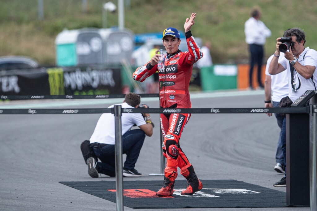 Marc Marquez vince il gp della Repubblica Ceca. Quarto Bagnaia