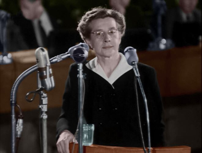 La voce femminile della libertà contro i due totalitarismi del ‘900