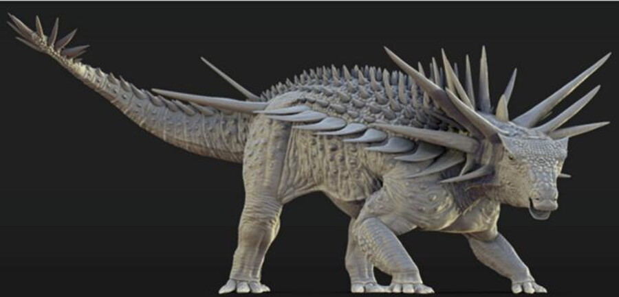 Scoperto in Marocco il fossile di dinosauro 'punk'