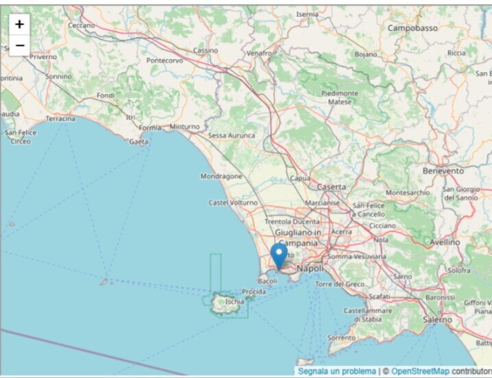 I Campi Flegrei tornano a tremare, nella notte scossa di magnitudo 4
