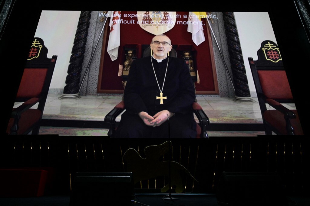 Il video messaggio del cardinale Pizzaballa da Gerusalemme: "Certo che da Venezia possa ar...