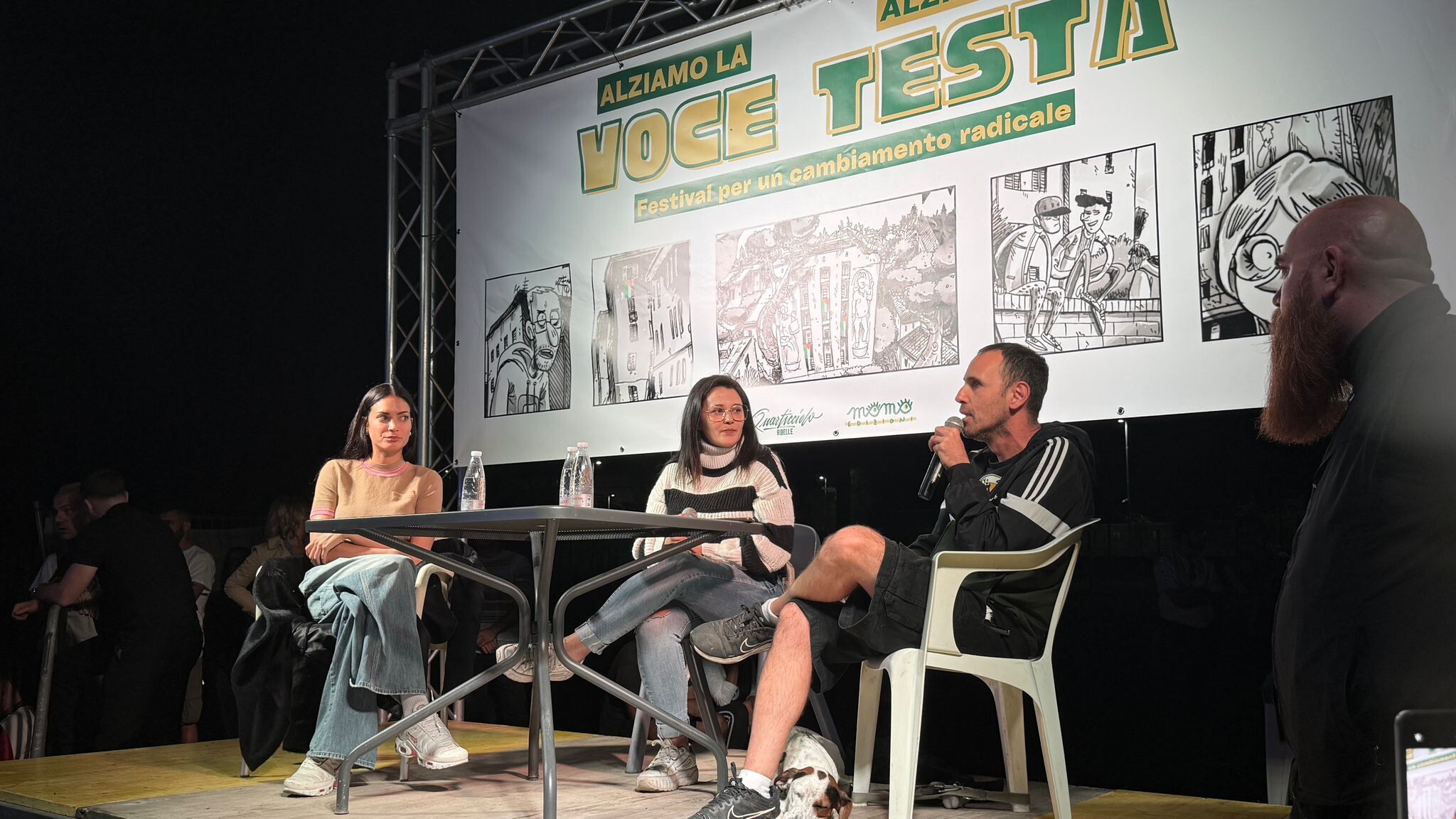 La periferia di Roma si mobilita, al Quarticciolo con Zerocalcare ed Elodie