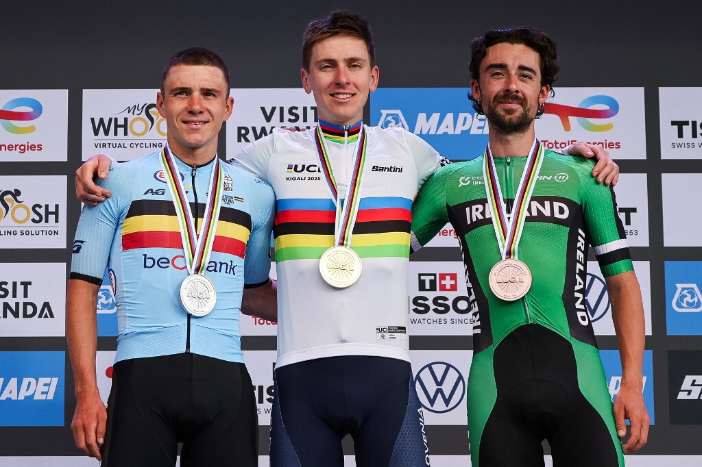 Tadej Pogacar è campione del mondo per la seconda volta di fila