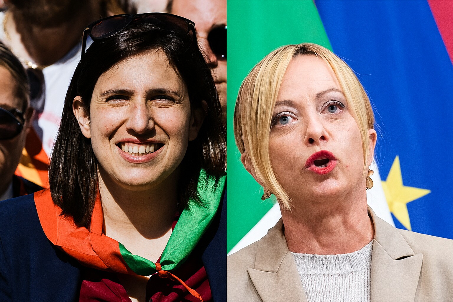 Volo bipartisan per Lamezia Terme: Meloni e Schlein sullo stesso aereo