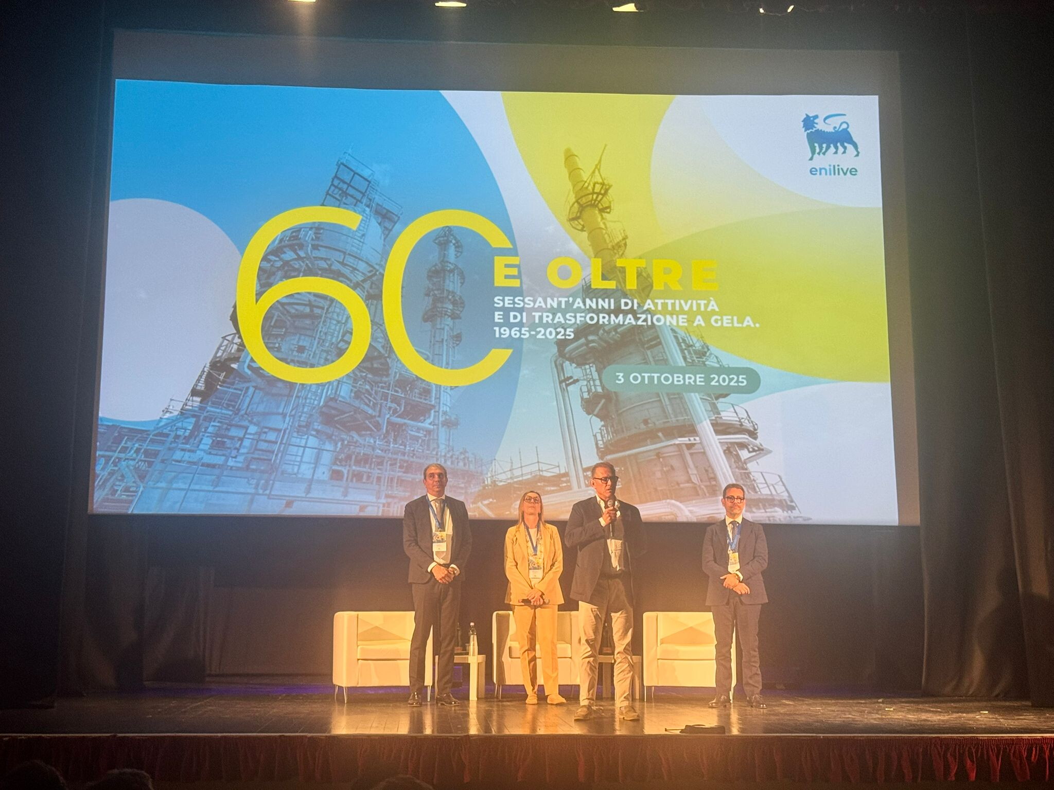 I 60 anni di Eni a Gela tra memoria, sfide e transizione