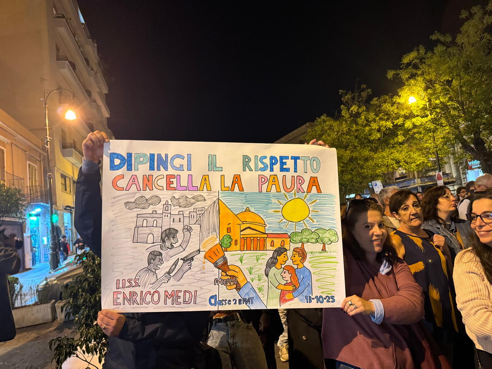 Palermo dice no alla violenza. Un migliaio in corteo per ricordare Paolo Taormina