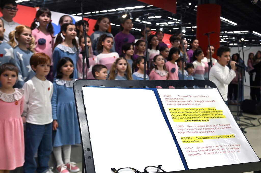 Halloween con il piccolo coro dell'Antoniano