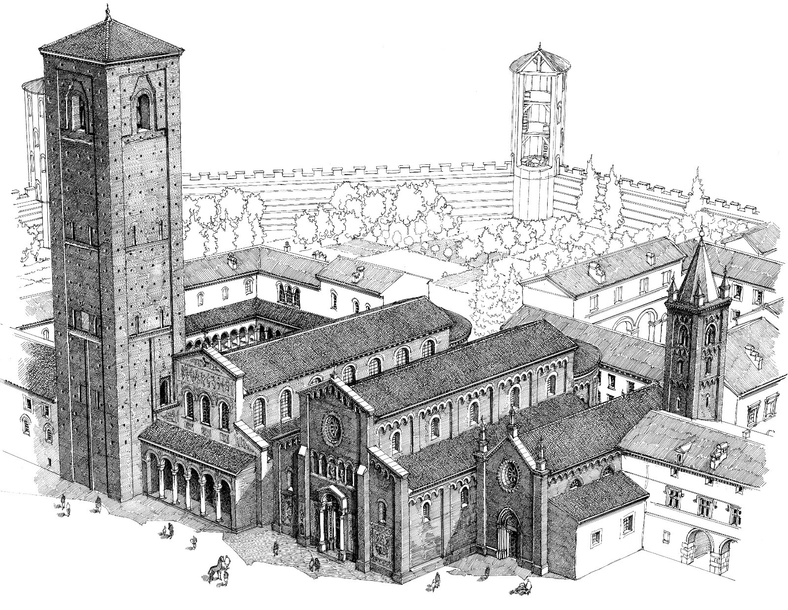 La Torino storica rivive con i disegni di Francesco Corni