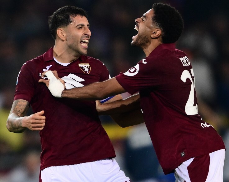 Torino in rimonta sul Genoa: 2-1 e secondo successo di fila in campionato