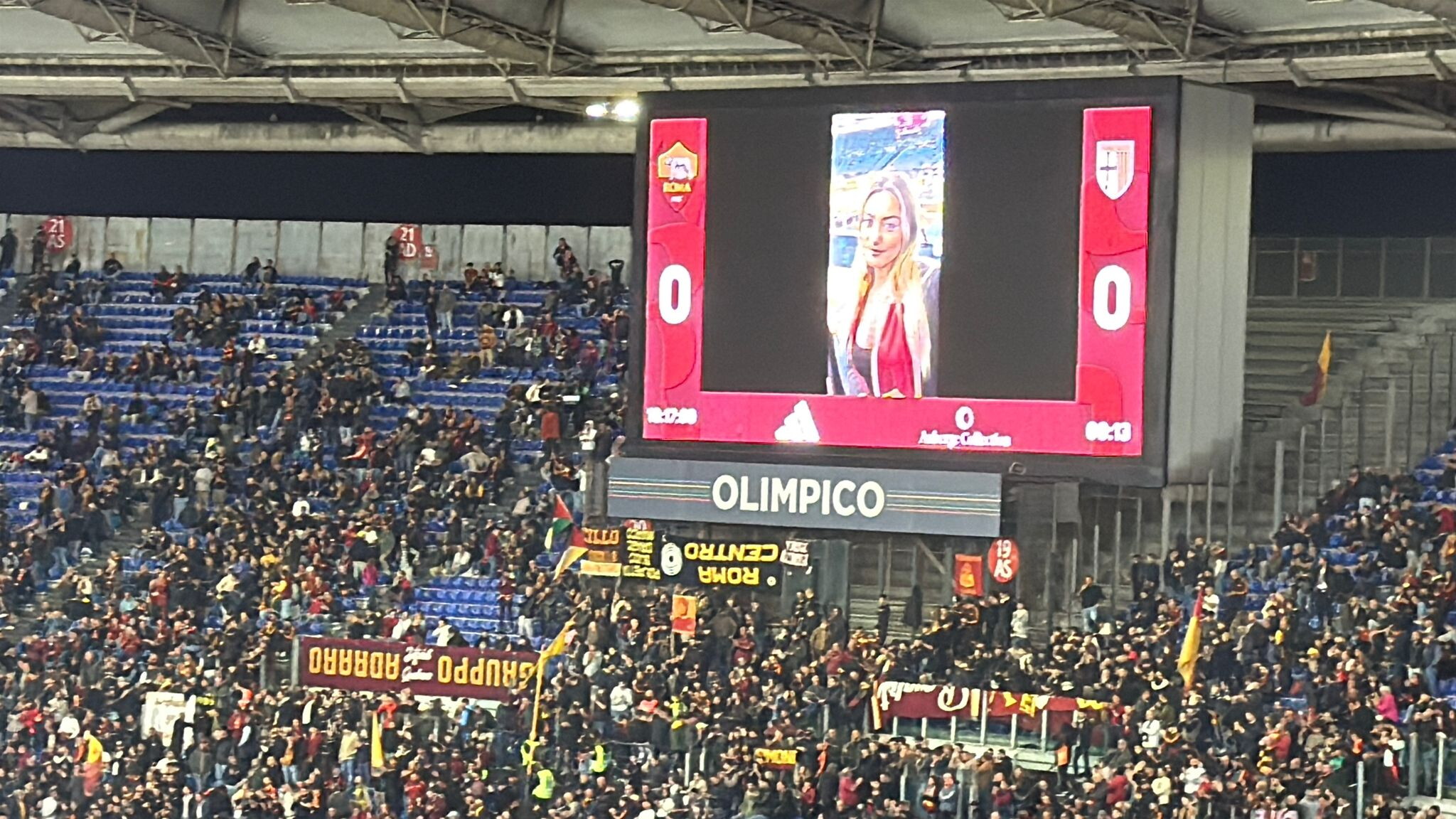 All'Olimpico un lungo applauso ricorda Beatrice Bellucci