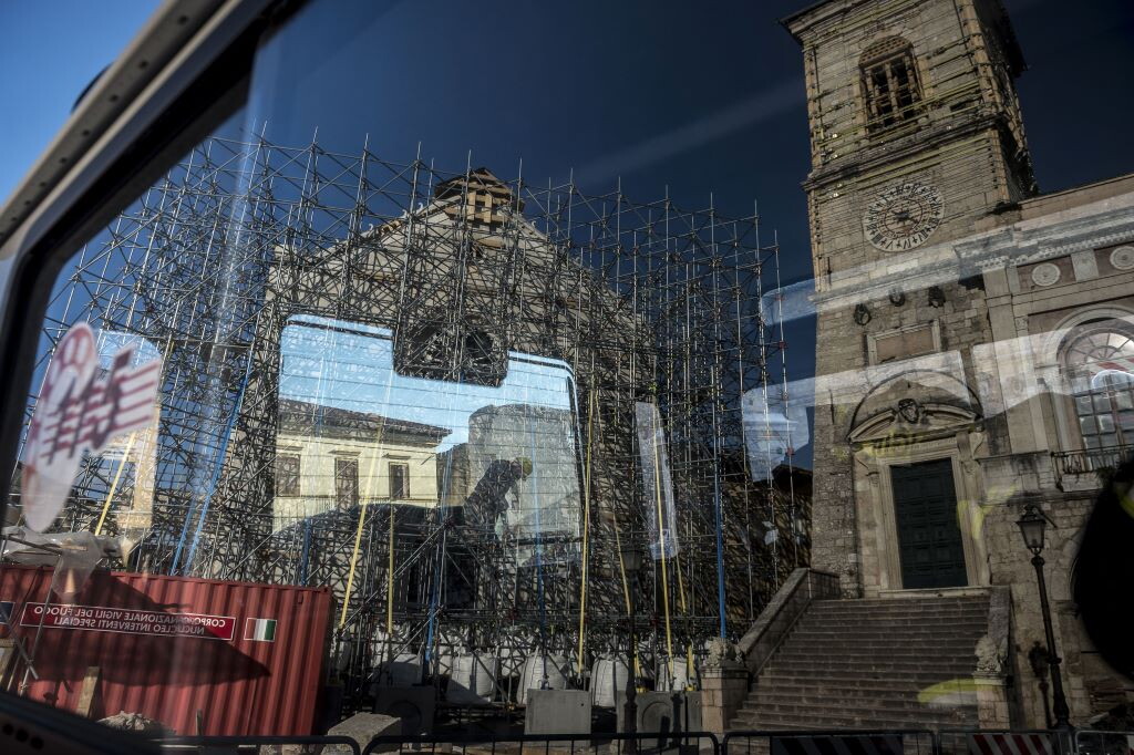 L'impegno di Eni nella ricostruzione della Basilica di Norcia