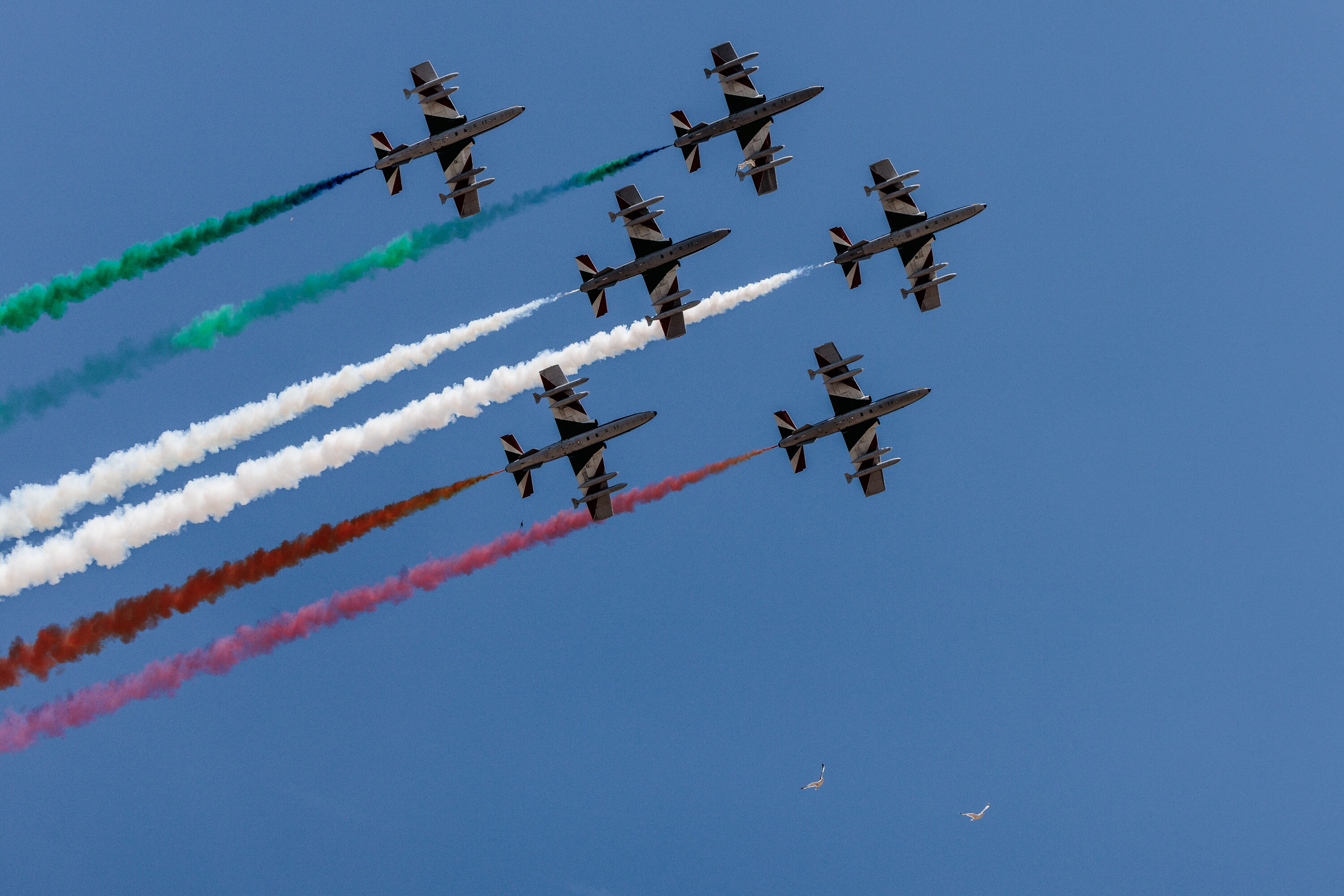 Torre dei Conti, annullato il sorvolo delle Frecce Tricolori