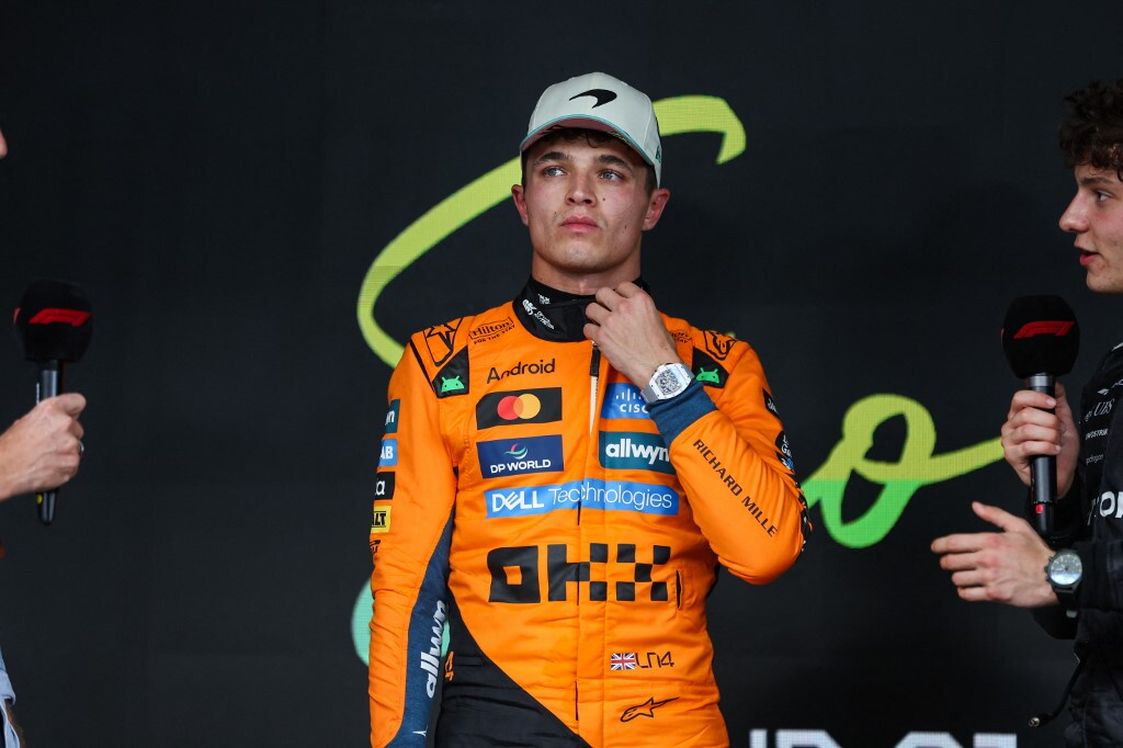 Norris in pole nel gp del Brasile, poi Antonelli e terzo Leclerc