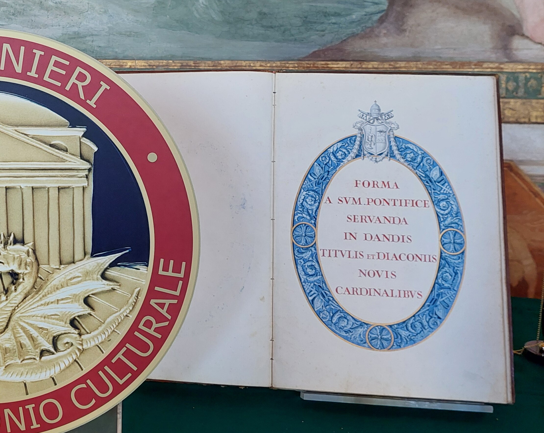 Recuperato l’Archivio storico dei cerimonieri pontifici del XIX secolo: il libro torna in Vaticano