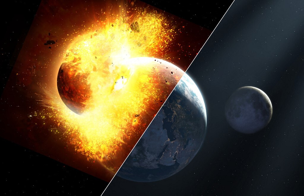 Theia, il pianeta fantasma che ha creato la Luna