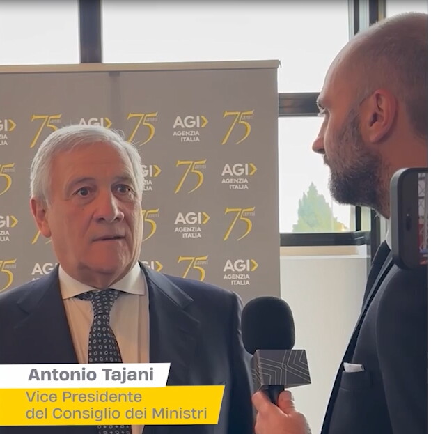 Tajani, Gianni Letta, Boschi e tanti altri. I 75 anni dell'AGI al Gazometro