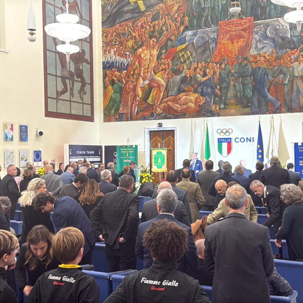 The Fiamme Gialle calendar was presented