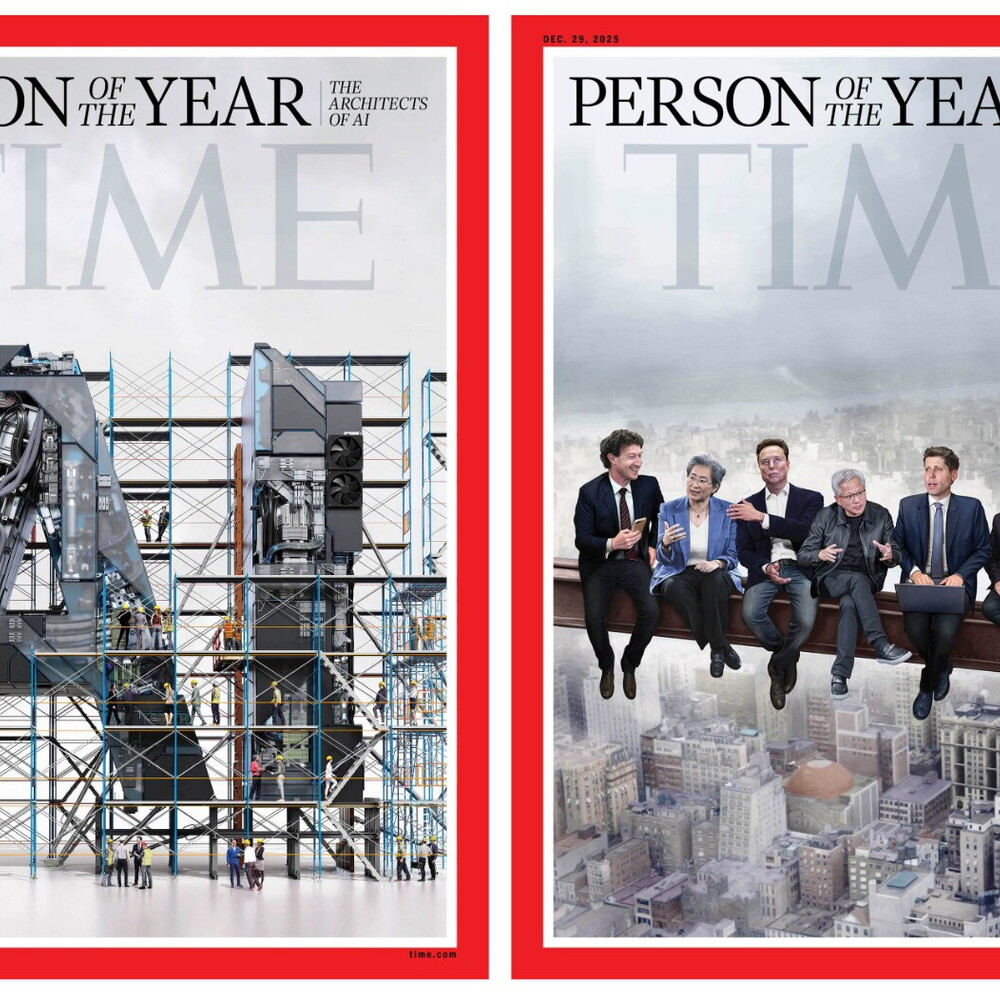 The architects of Artificial Intelligence Time person of the year