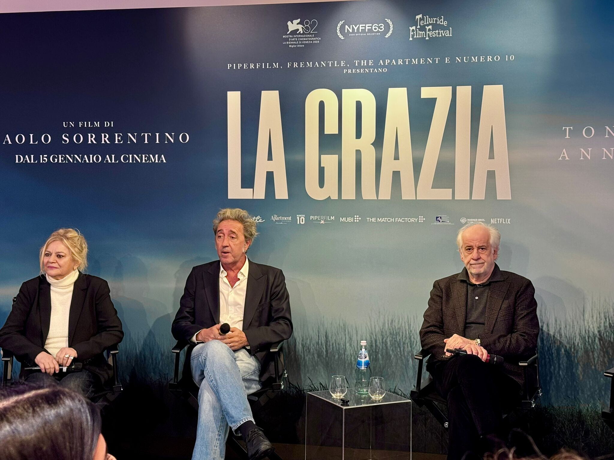 Nastri d'Argento, trionfa Sorrentino: 8 premi per 'La grazia' con Toni Servillo