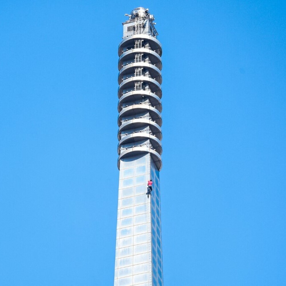 Alex Honnold, a dream feat on the tallest building in Taiwan