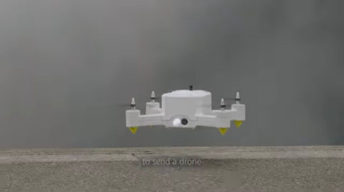 Drone resiste al fuoco ed entra negli edifici in fiamme (VIDEO)