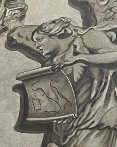 Un angelo con il volto di Giorgia Meloni? Mistero e polemica su un restauro in una chiesa di Roma