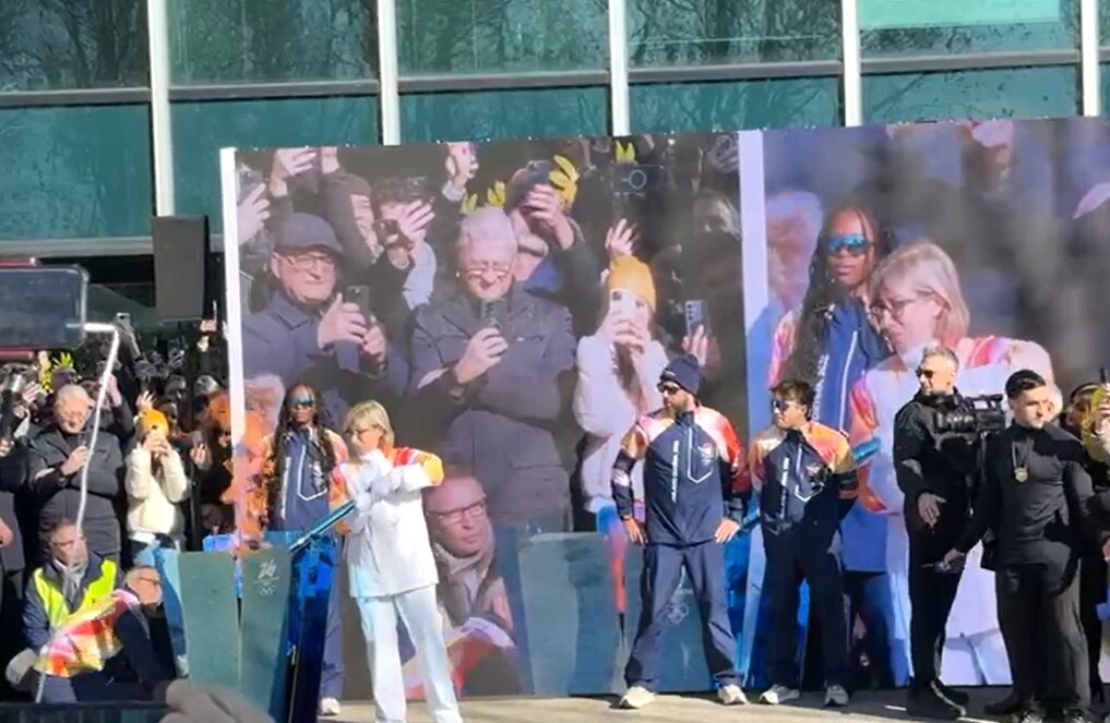 Il Viaggio della Fiamma per Eni si conclude a San Donato