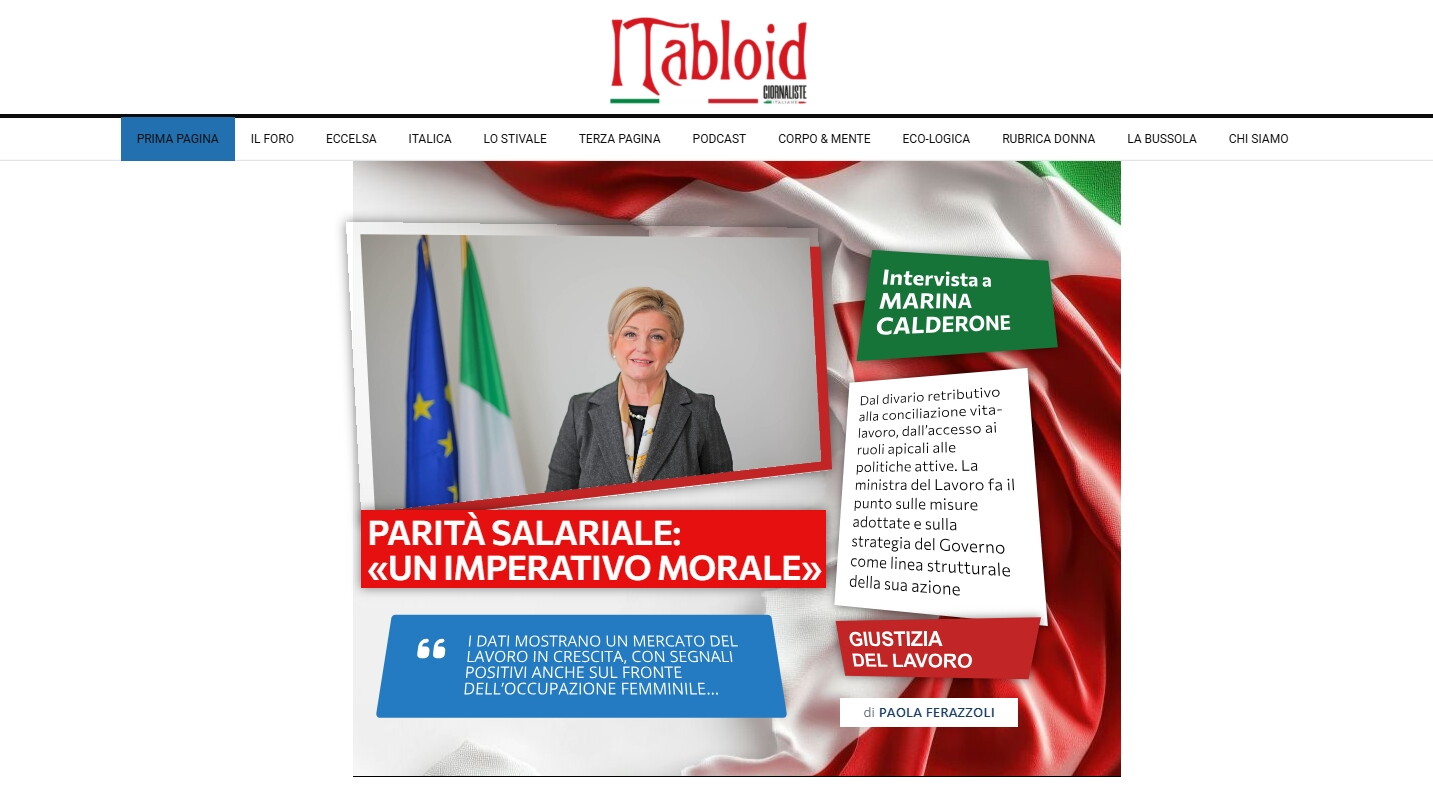 Nasce Itabloid, il periodico di Giornaliste Italiane