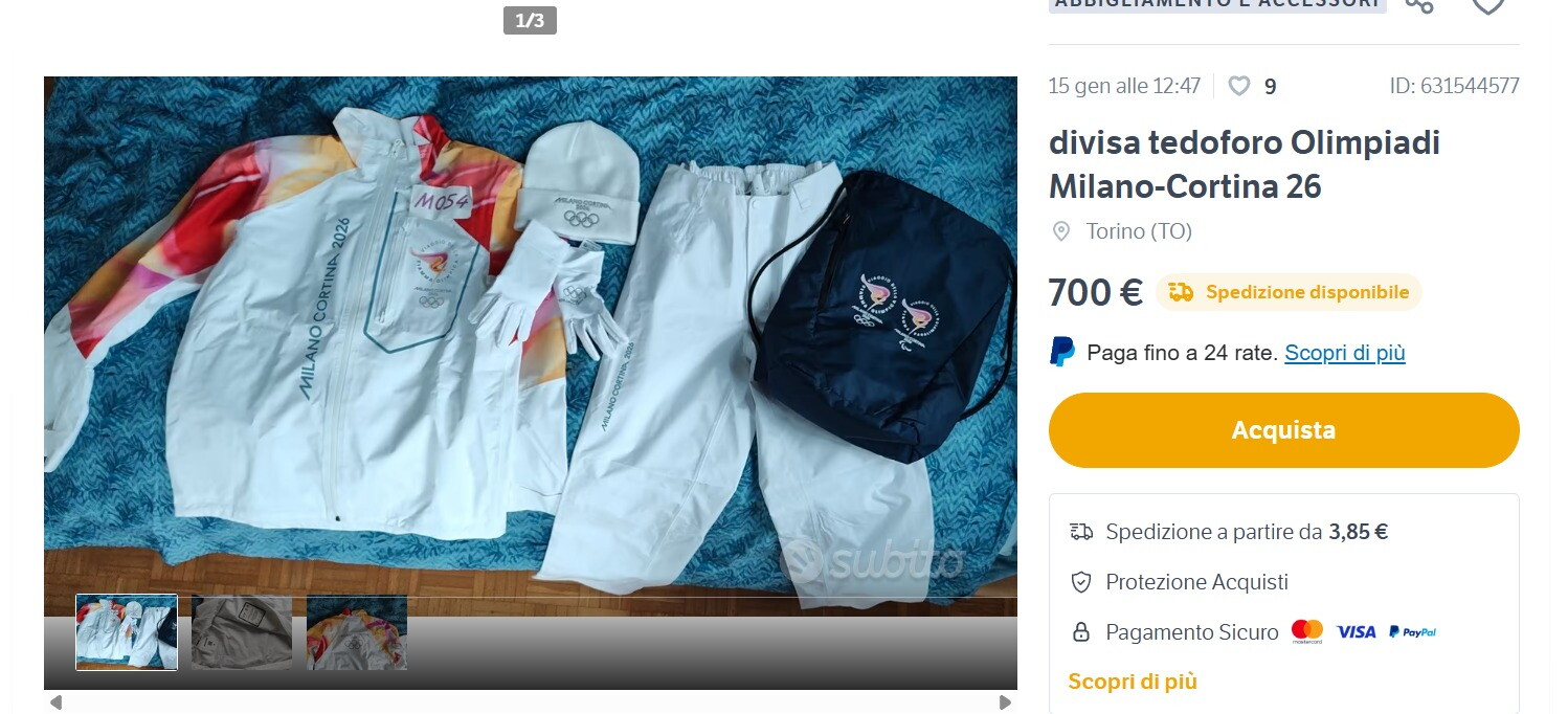 Tute da tedoforo mania, boom di vendite illecite sulle app